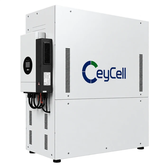 Original CeyCell 20 kW energy storage product photograph