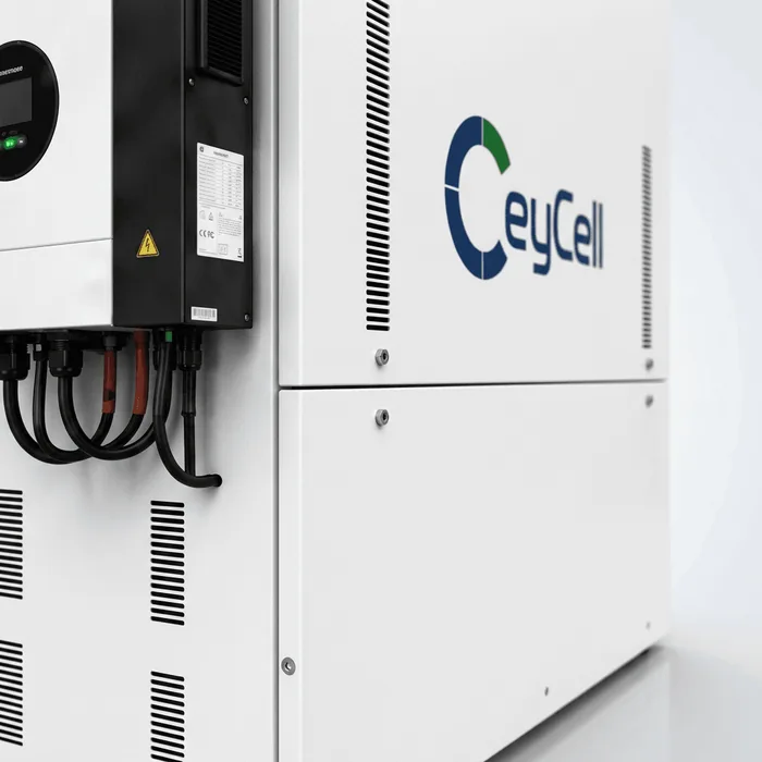CeyCell sealed steel enclosure panel detail