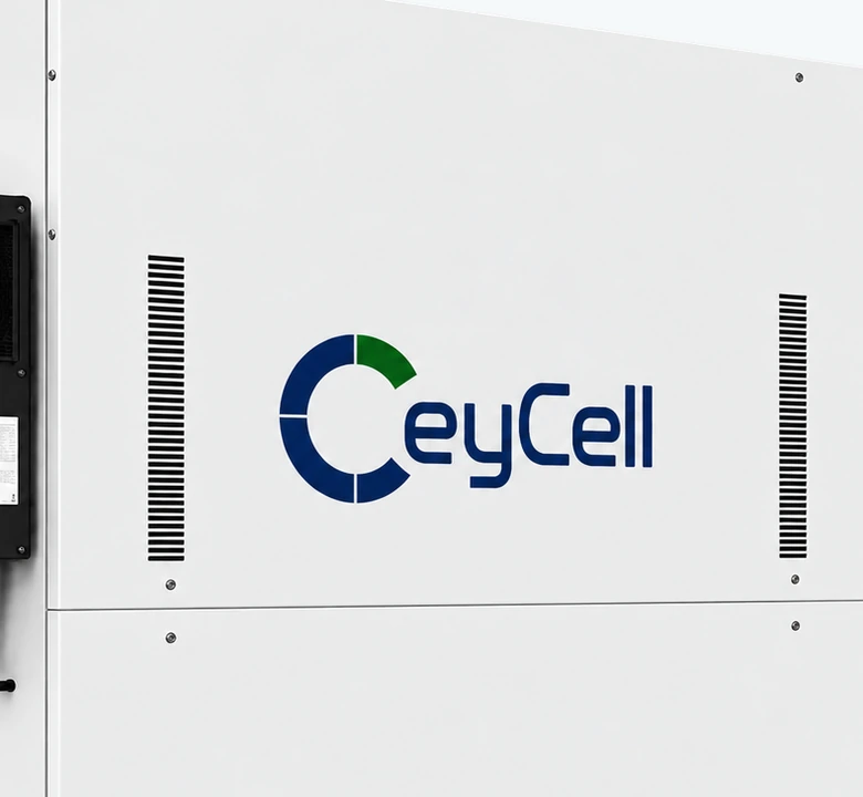 Close-up of original CeyCell system: Fully sealed